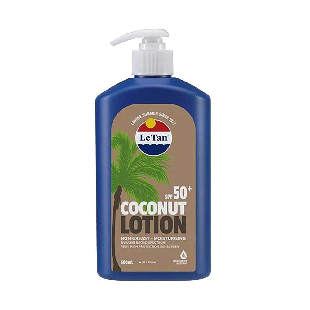 Le Tan SPF 50+ Coconut Lotion - 500mL