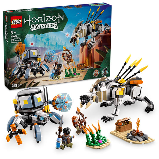 Lego Horizon Adventures Aloy & Varl Vs Shell-Walker & Sawtooth 768pc 77037