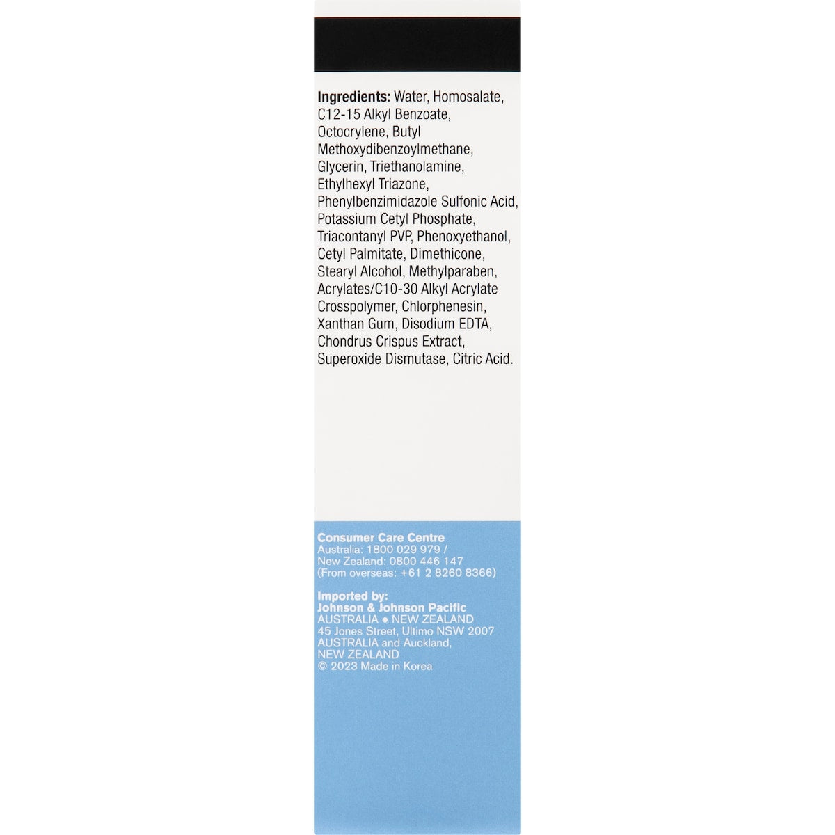 Neutrogena Ultra Gentle Daily Face Moisturiser Spf 15 100ml
