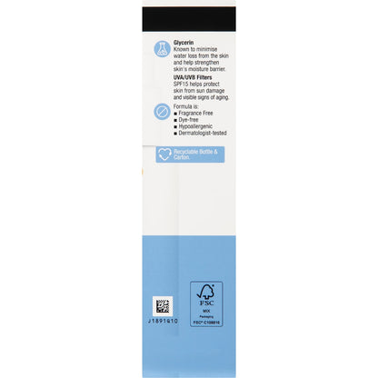 Neutrogena Ultra Gentle Daily Face Moisturiser Spf 15 100ml