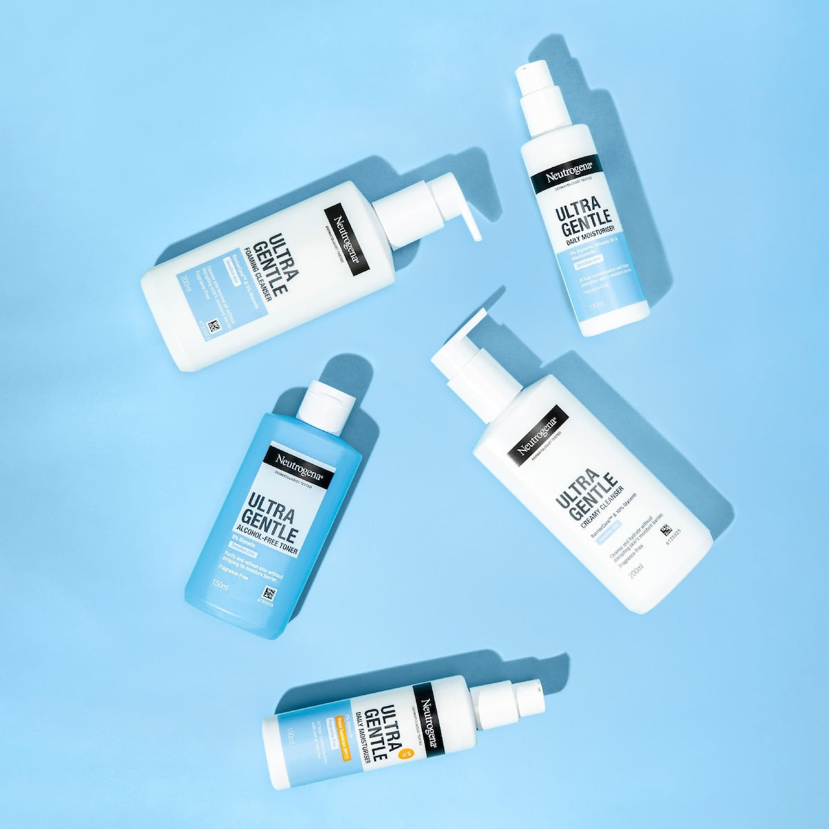 Neutrogena Ultra Gentle Daily Face Moisturiser Spf 15 100ml