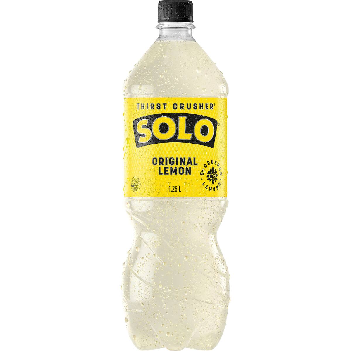 Solo Original Lemon Soft Drink Bottle 1.25l