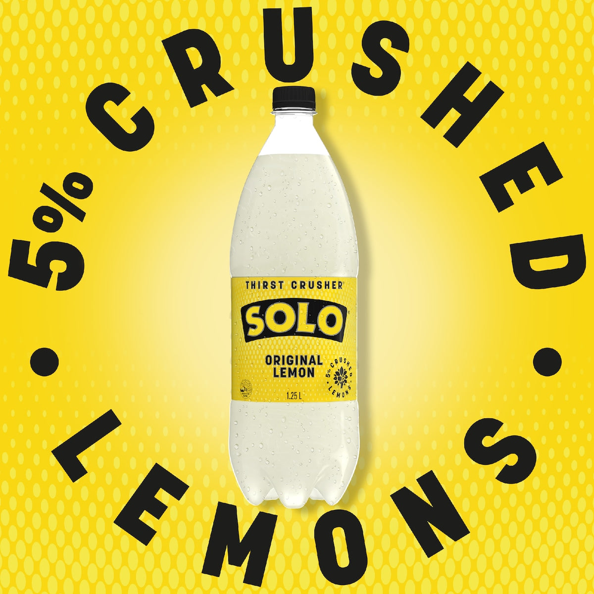 Solo Original Lemon Soft Drink Bottle 1.25l