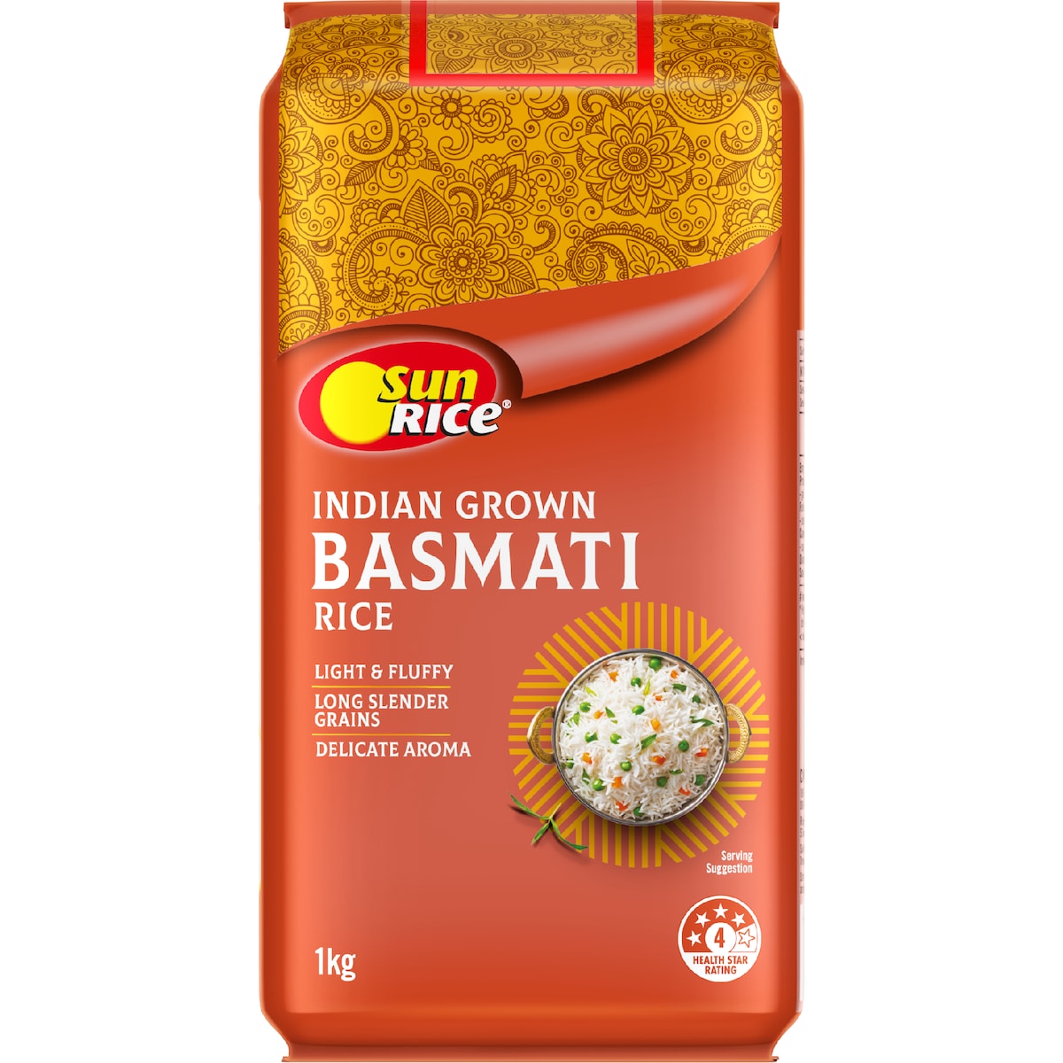 Sunrice Indian Grown Basmati Rice Classic 1kg