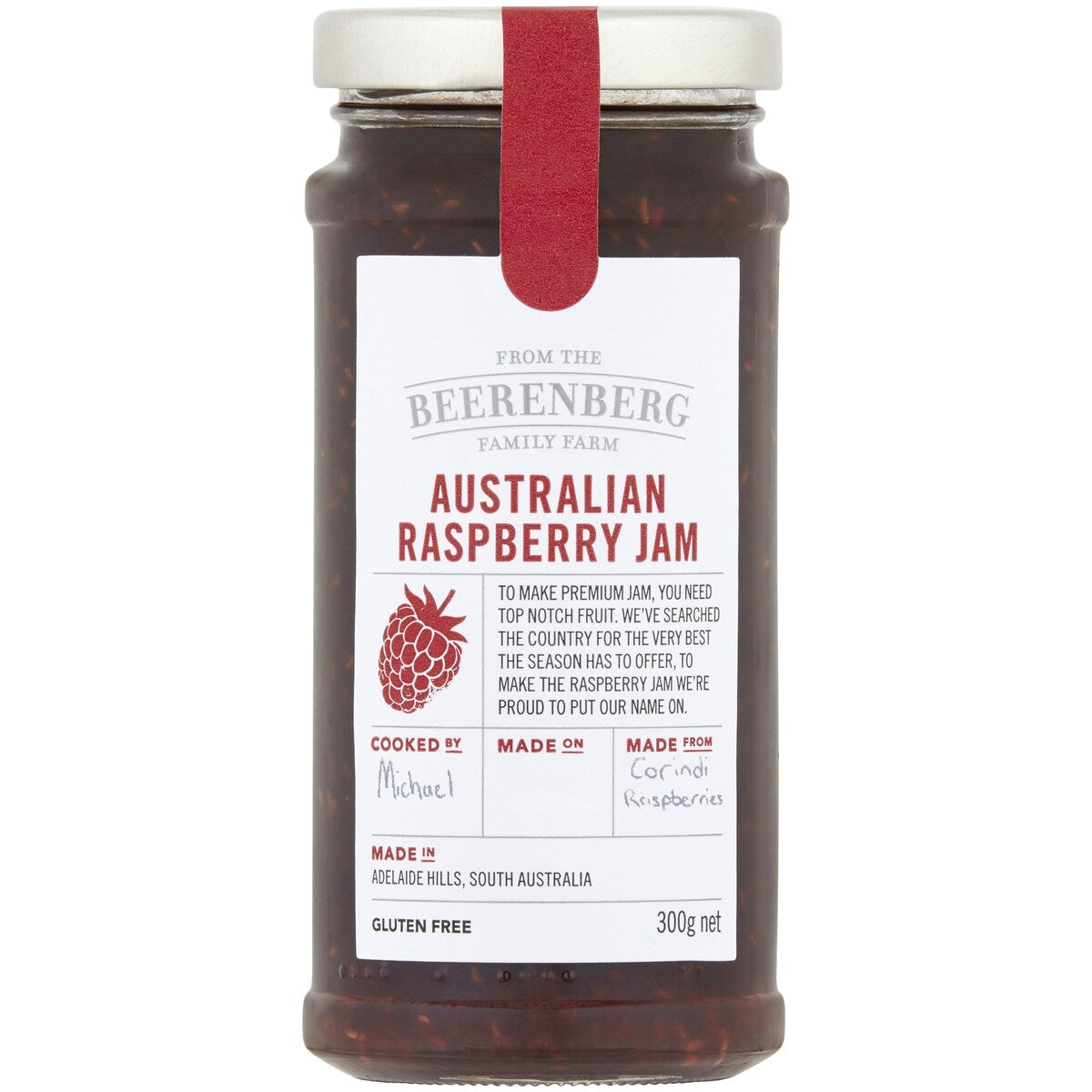 Beerenberg Raspberry Jam 300g