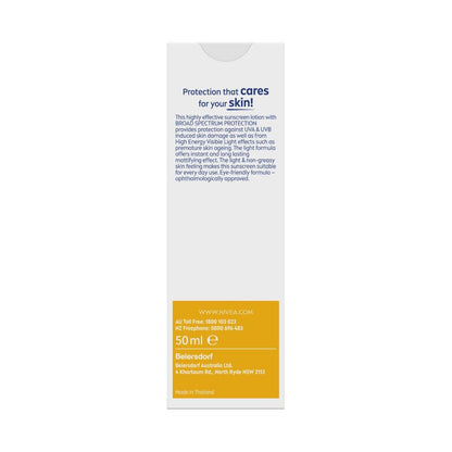 Nivea Sun SPF 50+ Uv Face Shine Control Face Lotion - 50mL