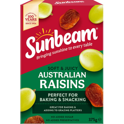 Sunbeam Australian Raisins 375g