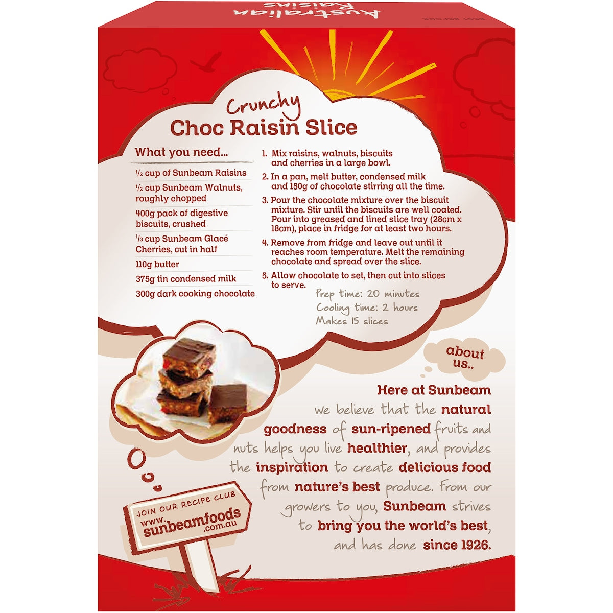 Sunbeam Australian Lexia Raisins | 375g