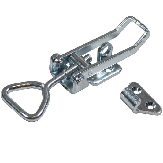 Goliath Over Centre Fastener With Keeper - 160mm Zinc Plated