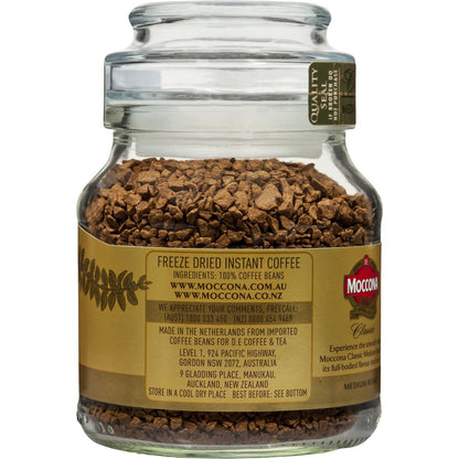 Moccona Freeze Dried Instant Coffee Classic Medium Roast 50g, 1pc