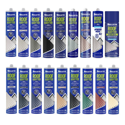 Selleys Clear Roof and Gutter Silicone Sealant - 300g
