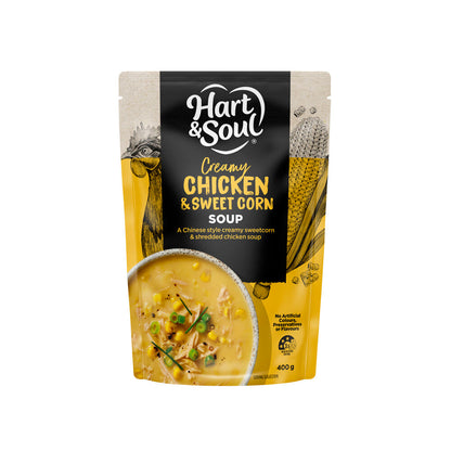 Hart & Soul Chicken & Corn Pouch - 400g