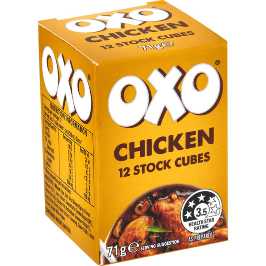 Oxo Chicken Stock Cubes 71g