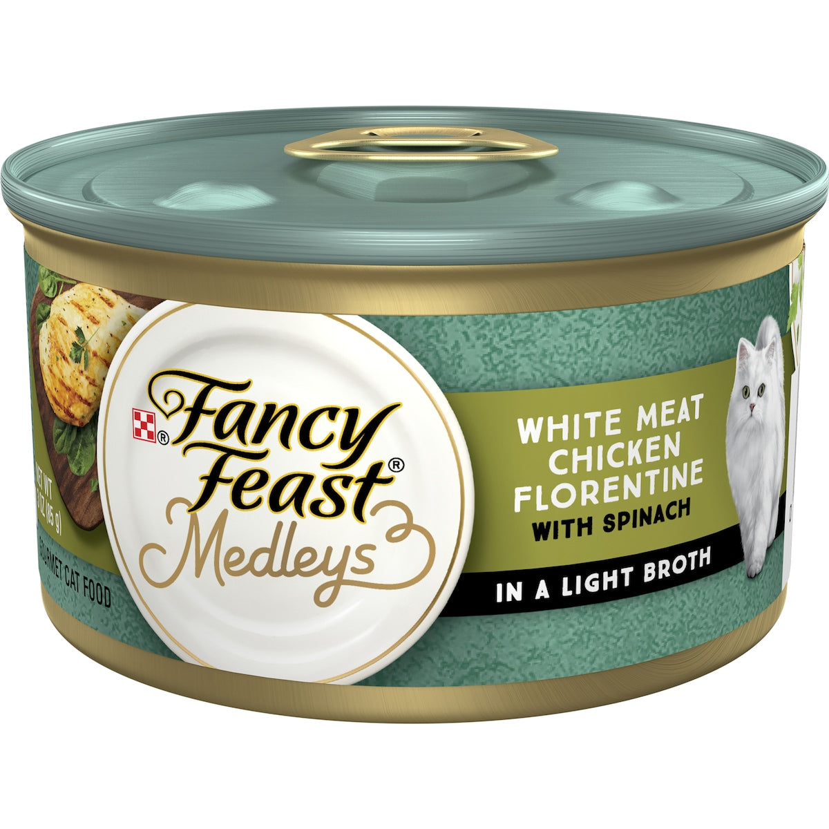 Fancy Feast Medleys White Meat Chicken Delicate Sauce Wet Cat Food 85g
