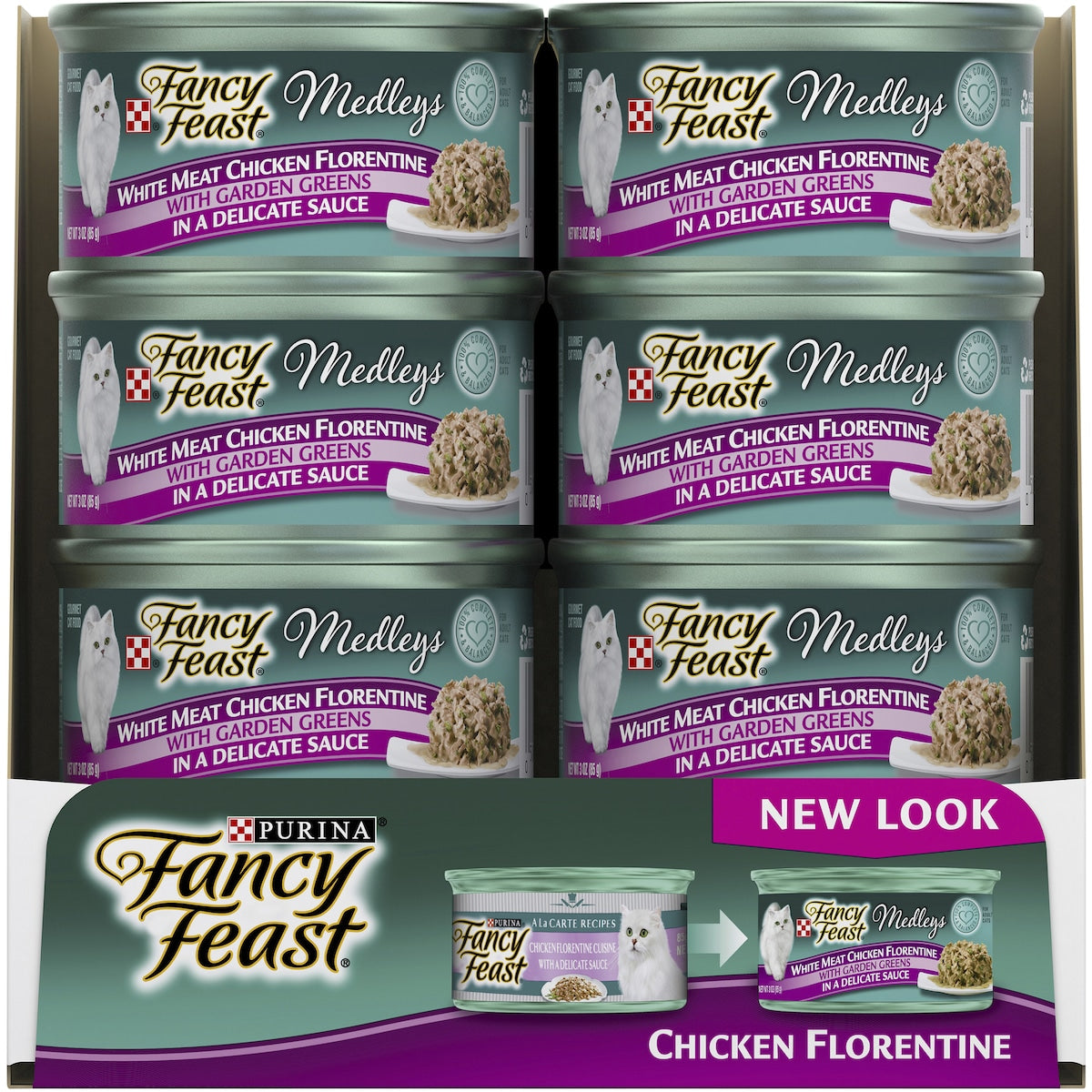 Fancy Feast Medleys White Meat Chicken Delicate Sauce Wet Cat Food 85g
