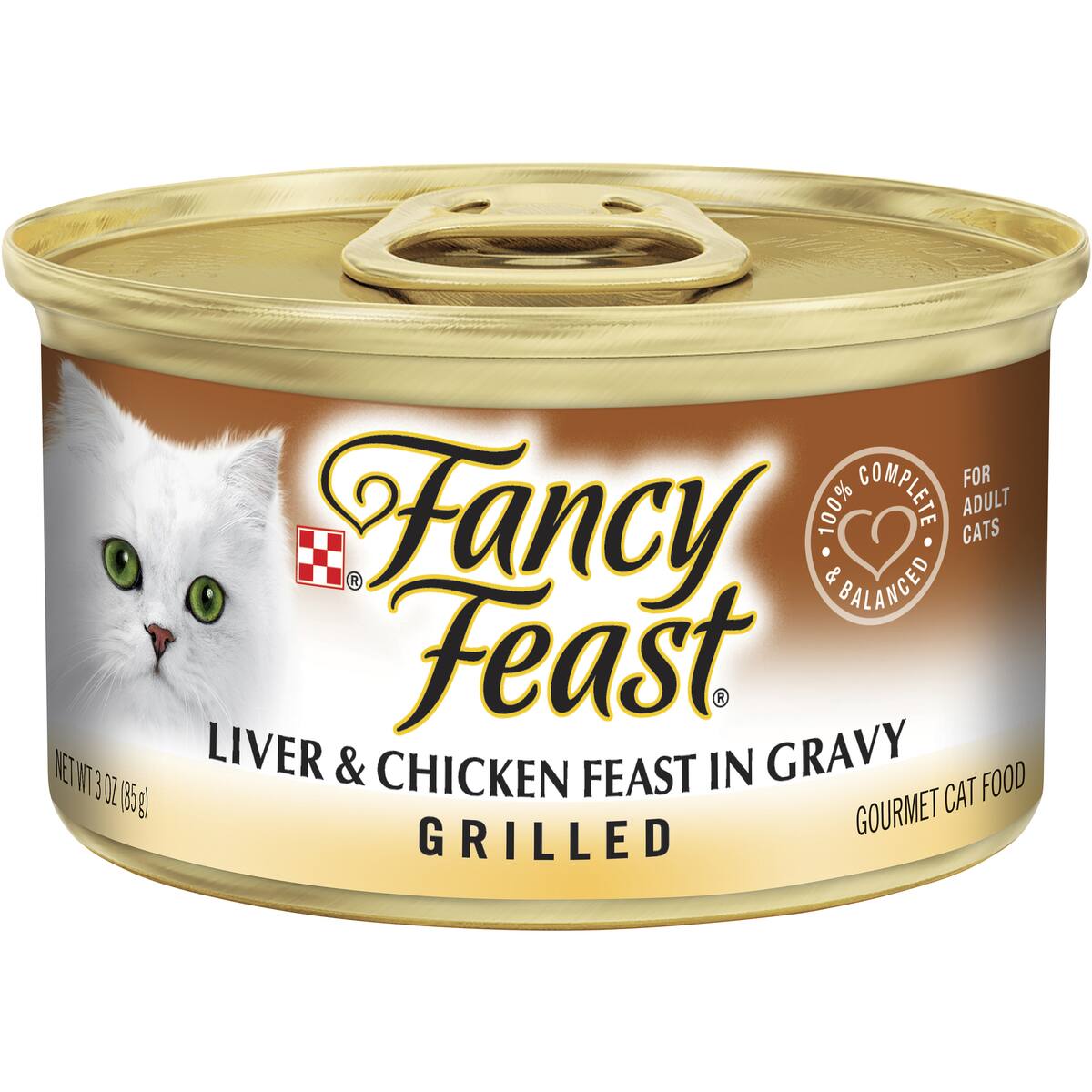 Fancy Feast Liver & Chicken Feast In Gravy Wet Cat Food 85g
