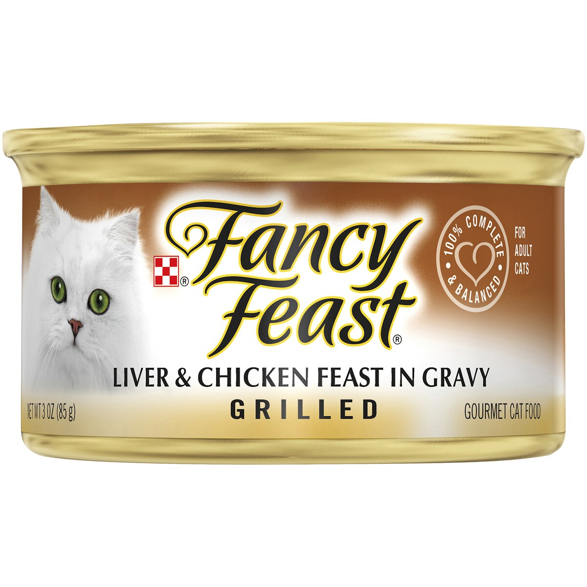 Fancy Feast Liver & Chicken Feast In Gravy Cat Food 85g
