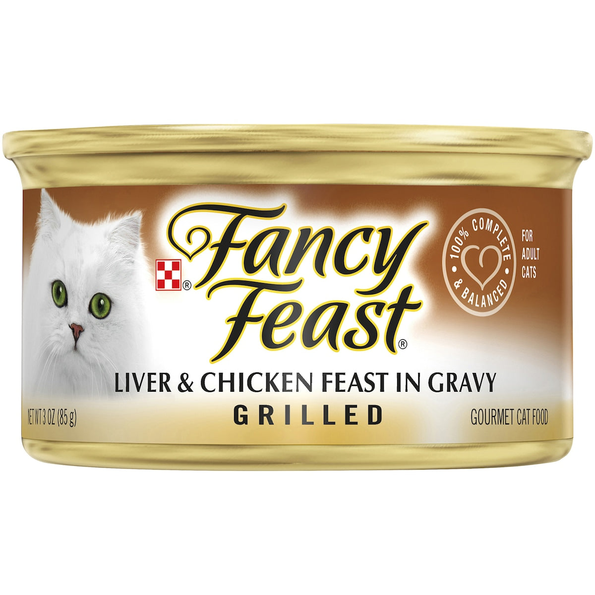 Fancy Feast Liver & Chicken Feast In Gravy Wet Cat Food 85g