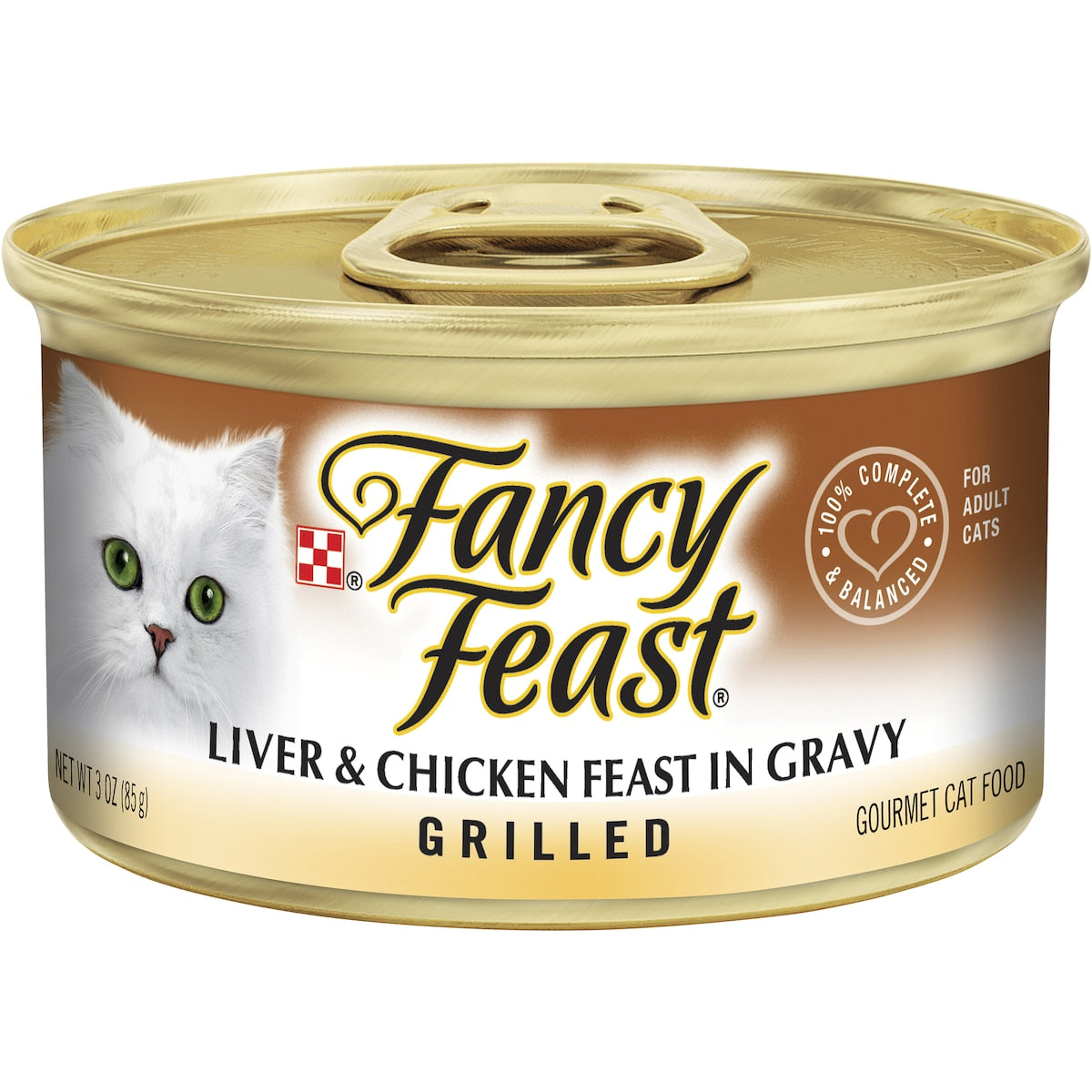 Fancy Feast Liver & Chicken Feast In Gravy Cat Food 85g