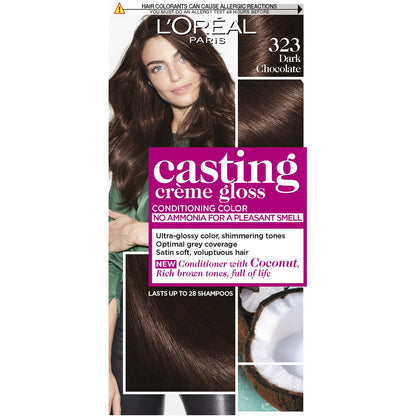 L'oreal Paris Casting Creme Gloss 323 Dark Chocolate Each