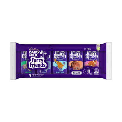 Cadbury Dairy Milk Furry Friends Chocolate Multipack - 100g