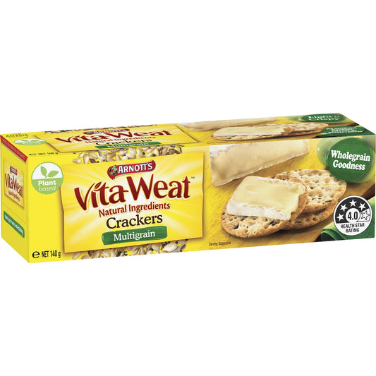 Arnotts Vita Weat Cracker Multigrain Crackers 140g