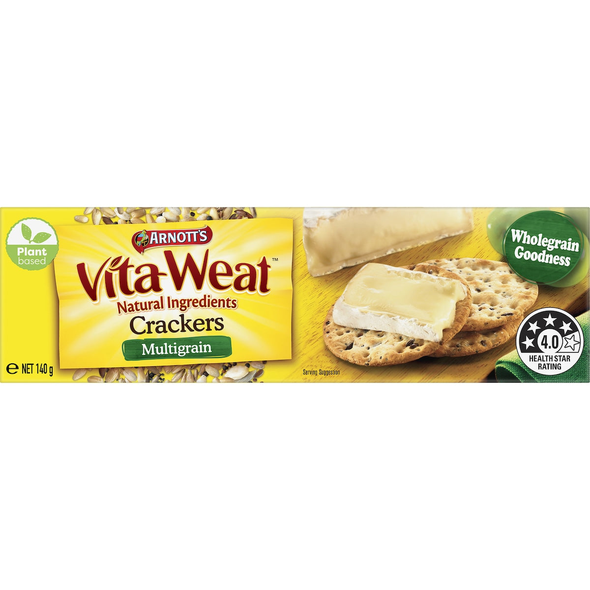 Arnotts Vita Weat Cracker Multigrain Crackers 140g