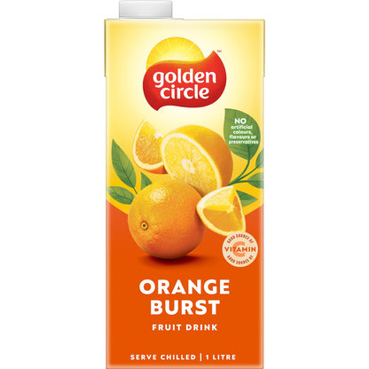 Golden Circle Orange Burst Fruit Drink Breakfast Drink 1l