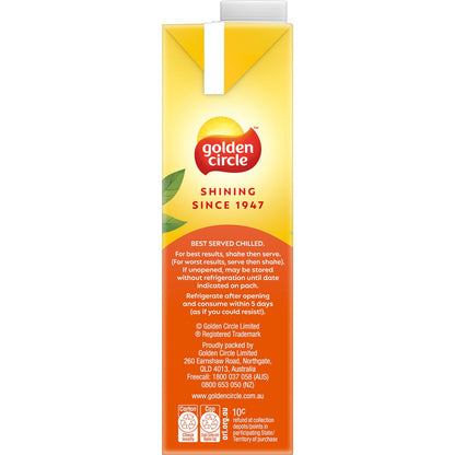 Golden Circle Orange Burst Fruit Drink Breakfast Drink 1l