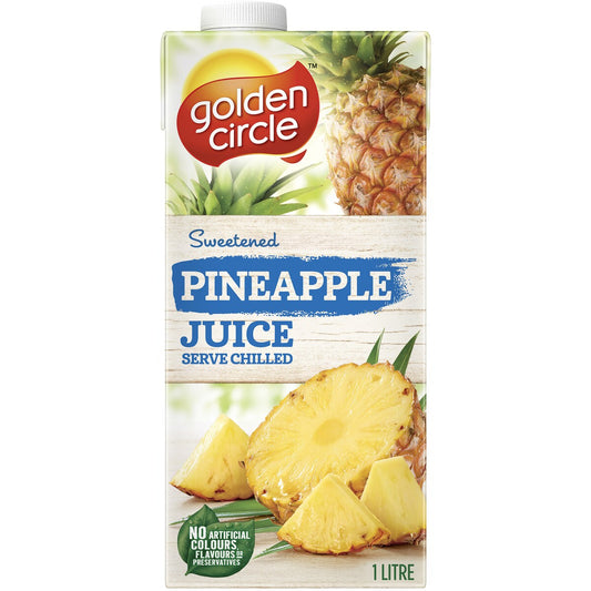 Golden Circle Pineapple Juice Sweetened Fruit Juice Pineapples 1l