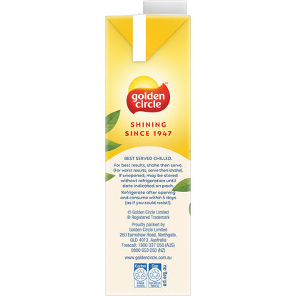 Golden Circle Pineapple Juice Sweetened Fruit Juice Pineapples 1l