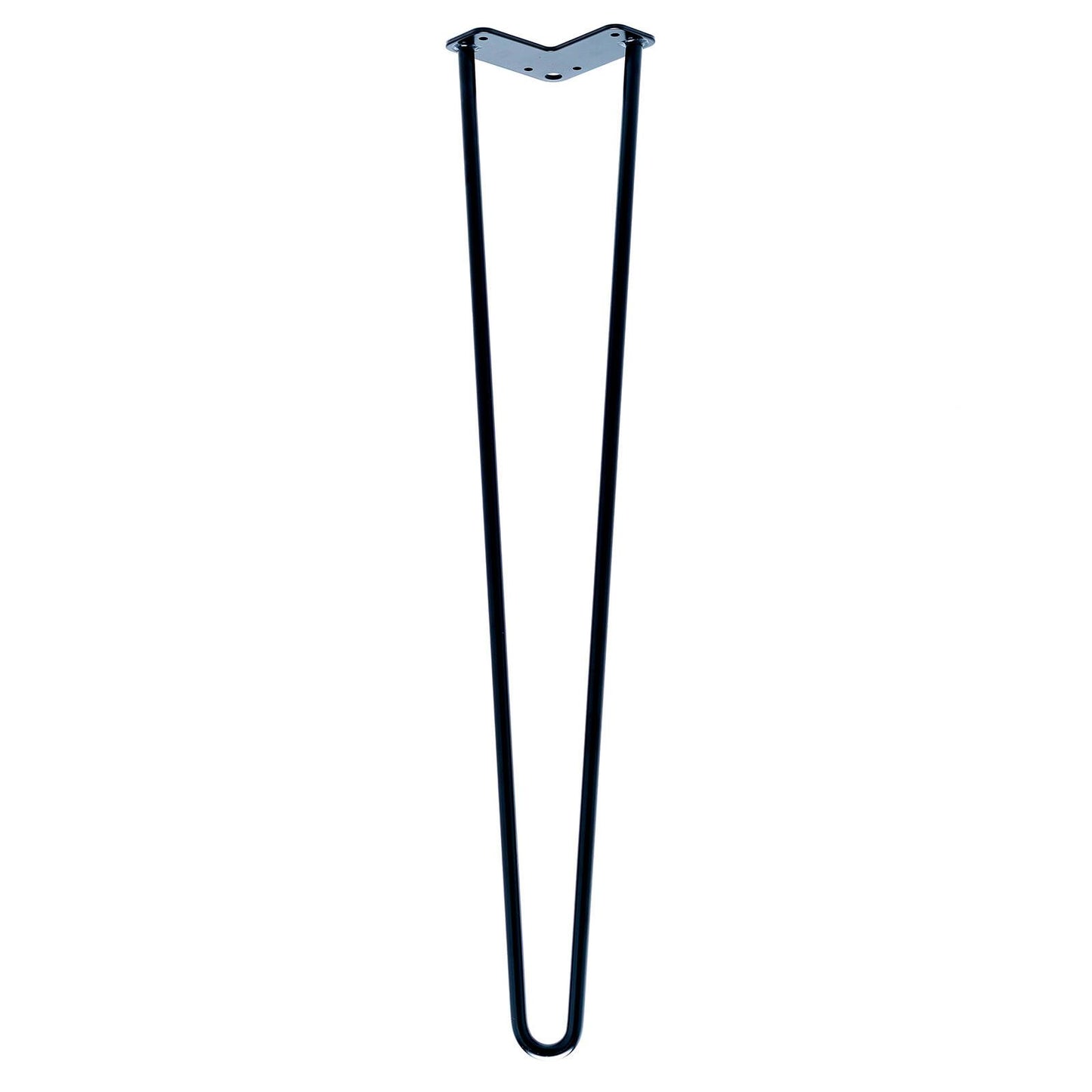 Taskmaster Hairpin Leg - 710 x 12mm - Matte Black