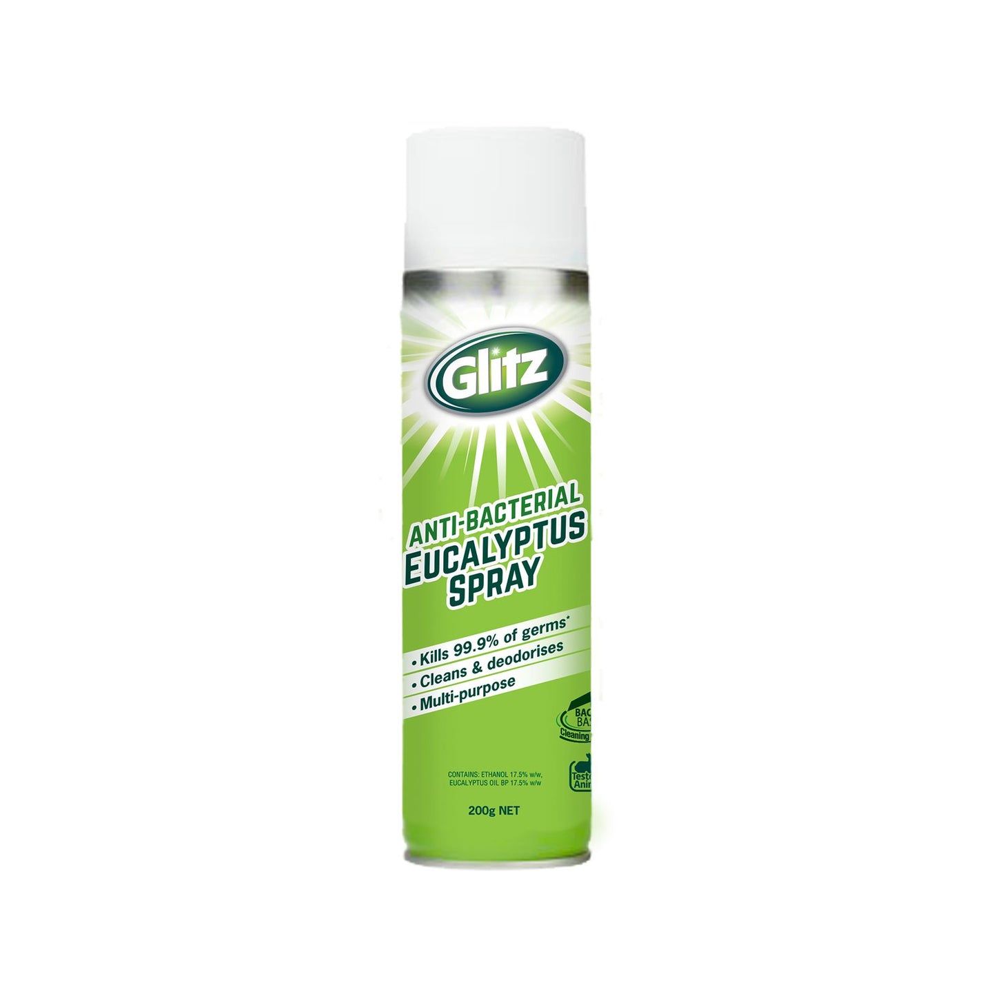Glitz Anti-Bacterial Eucalyptus Spray - 200g