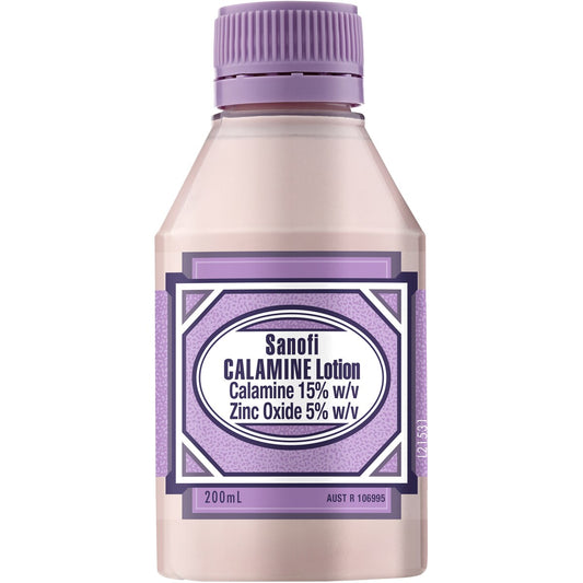 Sanofi Calamine Lotion For Itchiness Relief 200mL