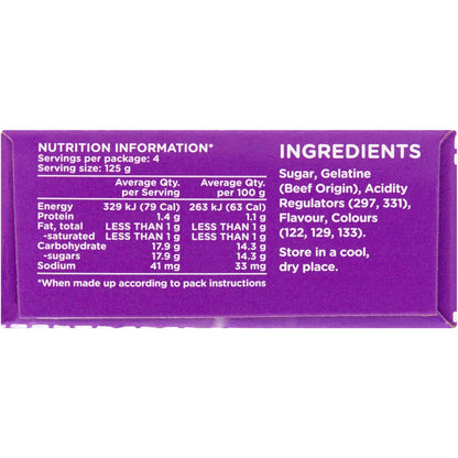 Aeroplane Original Purple Grape Flavoured Jelly 85g
