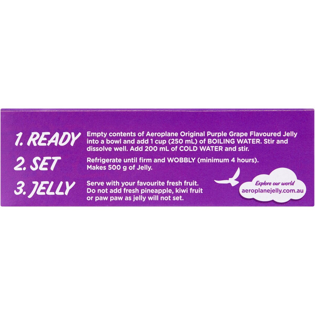 Aeroplane Original Purple Grape Flavoured Jelly 85g