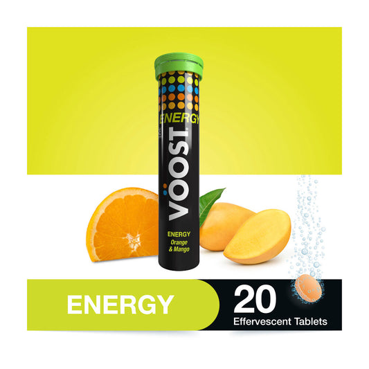 Voost Energy Orange & Mango 20 Effervescent Tablets - 1 pack