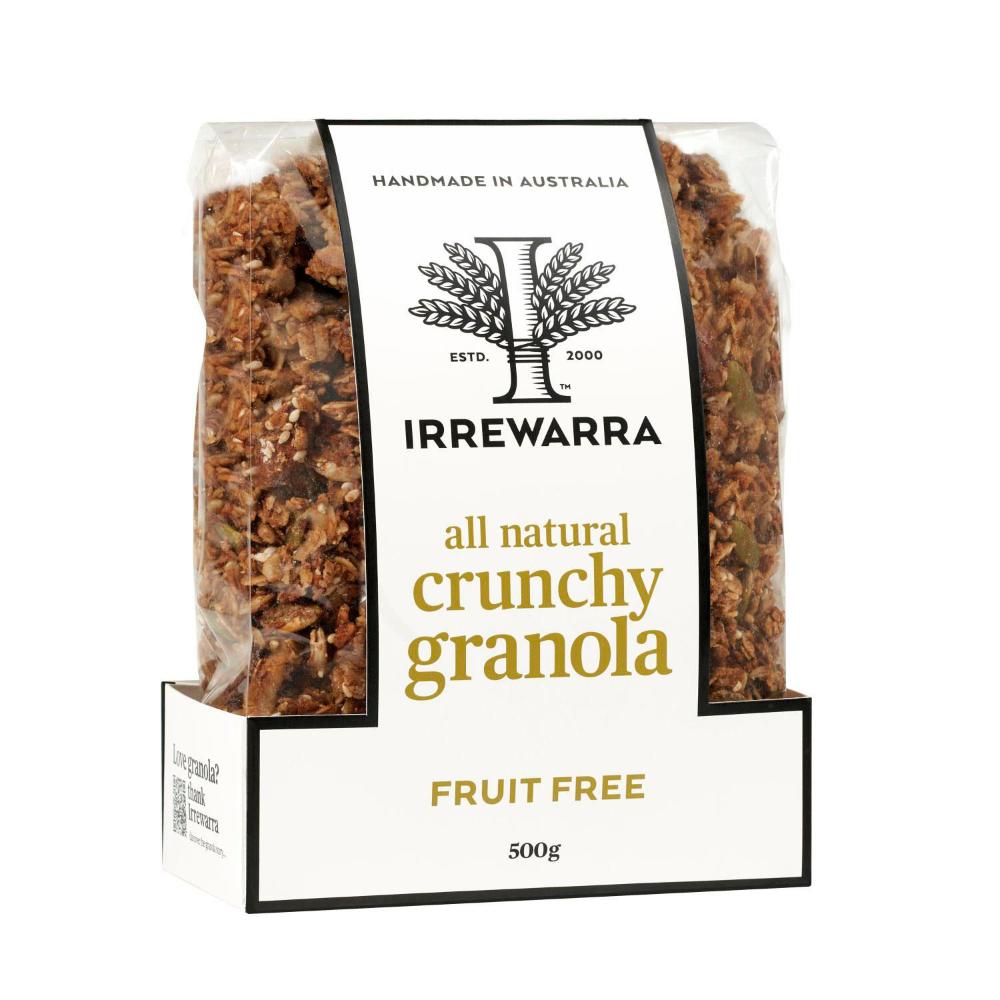 Irrewarra Fruit Free Granola - 500g
