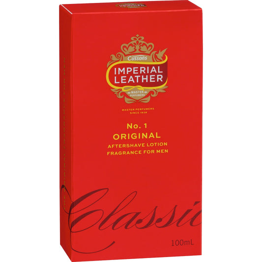 Imperial Leather Original Aftershave Lotion Classic 100ml Each