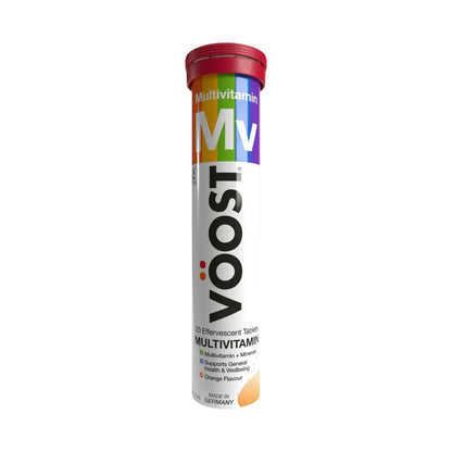 Voost Multivitamin + Minerals Orange 20 Effervescent Tablets - 1 Pack