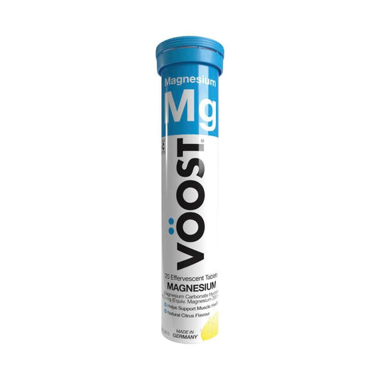 Voost Magnesium 200mg Natural Citrus 20 Effervescent Tablets - 1 Pack