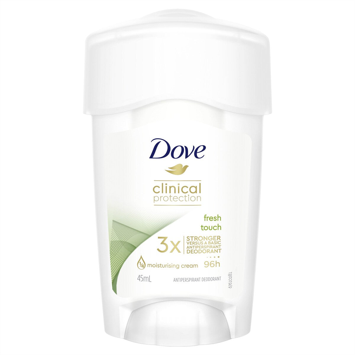 Dove Clinical Protection Deodorant Antiperspirant Fresh Touch 45 Ml