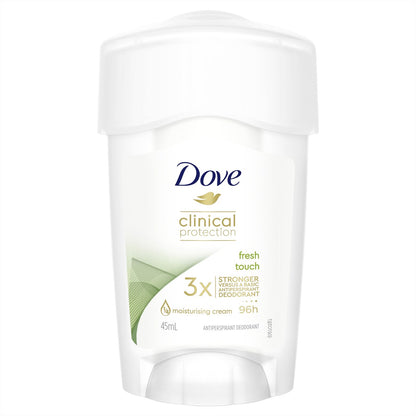 Dove Clinical Protection Deodorant Antiperspirant Fresh Touch 45 Ml
