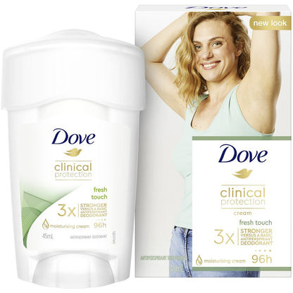 Dove Clinical Protection Deodorant Antiperspirant Fresh Touch 45 Ml