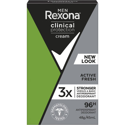 Rexona Men Clinical Protection Deodorant Active Fresh 45 Ml