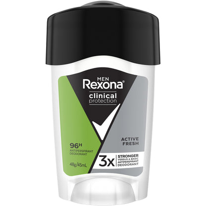 Rexona Men Clinical Protection Deodorant Active Fresh 45 Ml