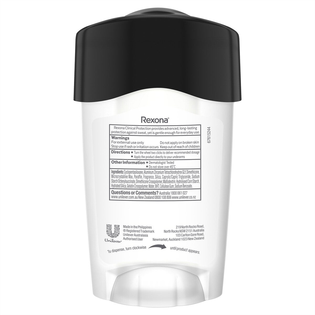 Rexona Men Clinical Protection Deodorant Active Fresh 45 Ml