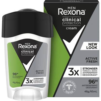 Rexona Men Clinical Protection Deodorant Active Fresh 45 Ml
