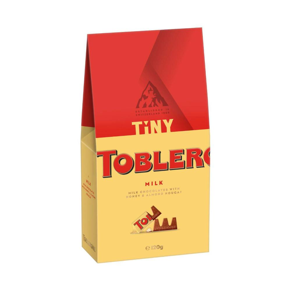 Toblerone Swiss Milk Chocolate With Honey And Almond Nougat - 120g