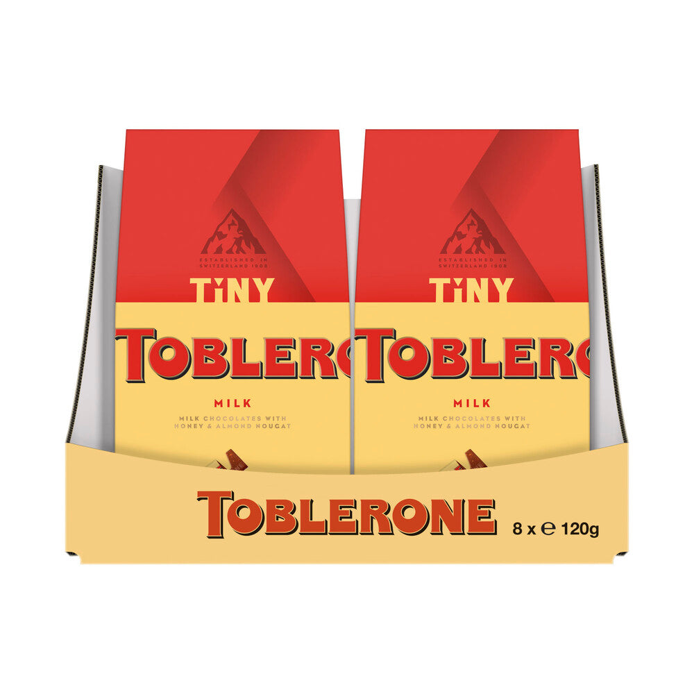 Toblerone Swiss Milk Chocolate With Honey And Almond Nougat - 120g
